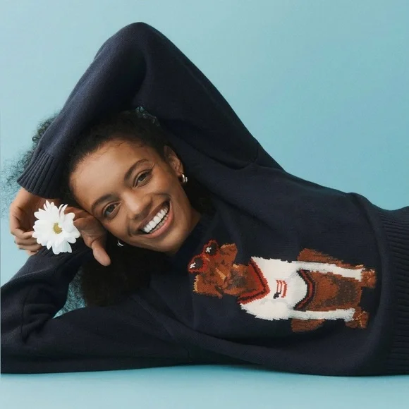 Anthropologie Porridge Dog Jolene Pullover Sweater Small runs large - Picture 2 of 11